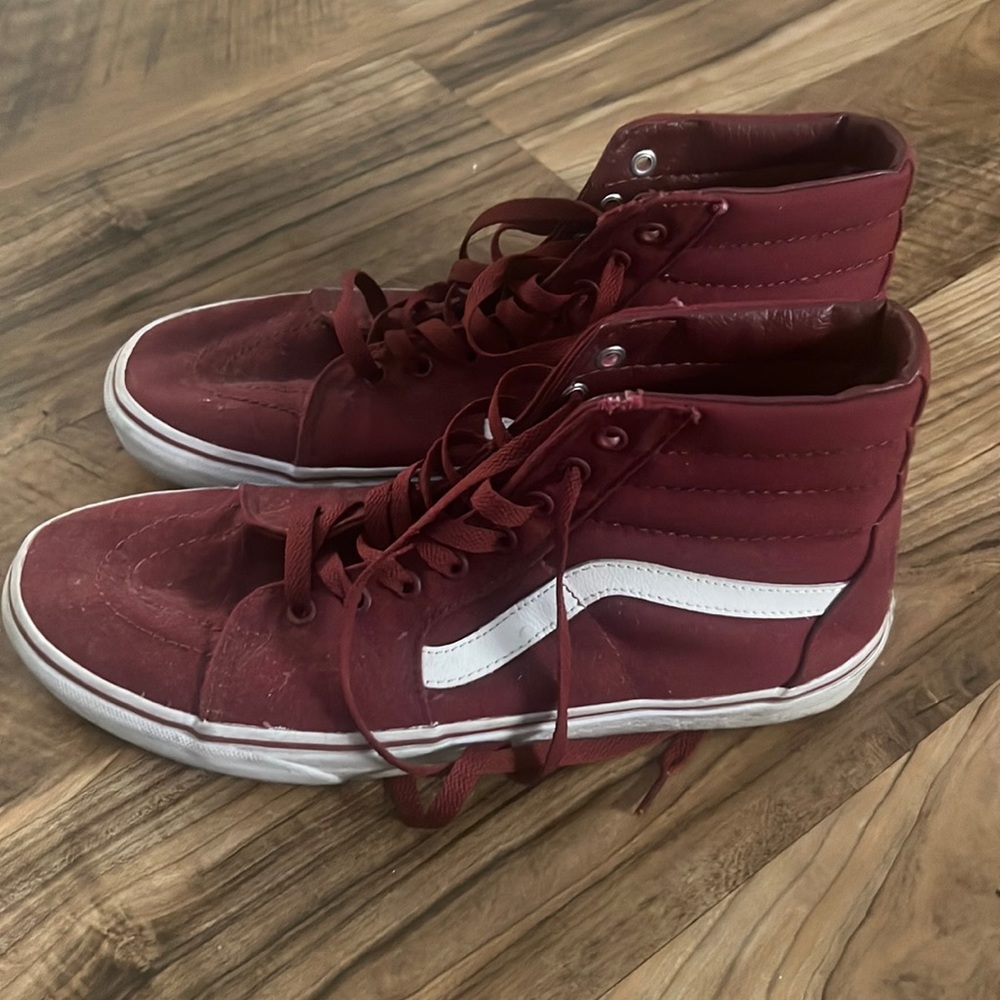 Size 11 Maroon or Burgundy Vans